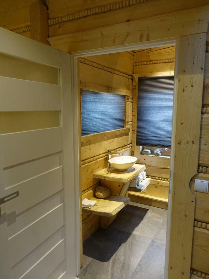 Domki Zawoja Z Jacuzzi Экстерьер фото